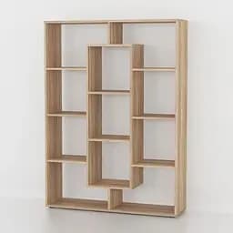 Полиця для книг-стелаж для дому Moreli Id A-0050 1430x1072x290 мм Дуб сонома (id27-0000-50-sonoma)