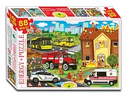 Детские Пазлы Транспорт 83453 ЕГ-19 88 элементов