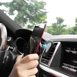Автотримач Hoco CA37 Air Outlet Multi-function Magnetic Mount Black-Gray [38575] - мініатюра 3