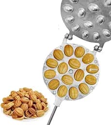 Орешница форма для выпечки орешков — 16 половинок орехов, ХЕАЗ 81836