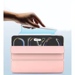 Чохол-книжка BeCover Tri Fold Hard для Apple iPad Pro 13" M4 2024 Pink (711732) - мініатюра 4