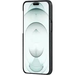 Чохол-накладка Pitaka MagEZ Case 4 Twill 600D Black/Grey для iPhone 15 Pro Max (KI1501PMA) - мініатюра 3