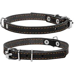 Нашийник Collar одинарний, 32-40х2 см, чорний