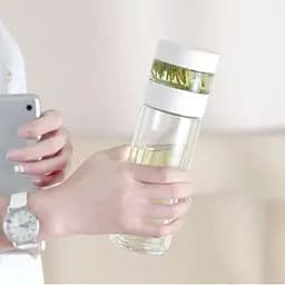 Термос Xiaomi Quange Intelligent Tea Separator Cup White (H8134) - мініатюра 2