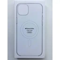 Оригінальний протиударний чохол Apple Clear Case MagSafe для iPhone 14 Plus (6.7") Прозорий (MPU43ZE/A) - мініатюра 4