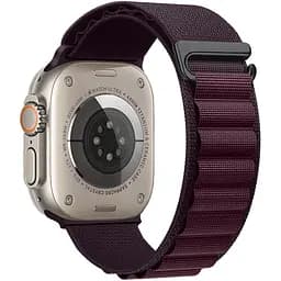 Ремінець Hoco WA20 Alpine Loop Nylon Strap для Apple Watch 38/40/41mm Purple Cherry [117611]