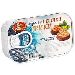 Крем из печени трески Best Time 121 г
