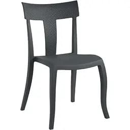 Стілець Papatya Toro-S Rattan антрацит (821124)