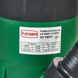 Насос занурювальний дренажний Nowa DC C600f для чистої води (148547) - мініатюра 5