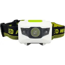 Ліхтар налобний світлодіодний Good Bike на батарейках 3 LED 3 режими (92307-IS) - мініатюра 2