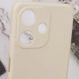 Силіконовий чохол Candy Full Camera для Infinix Hot 30i Бежевий / Antique White - мініатюра 5