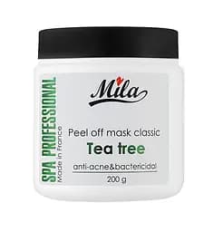 Альгінатна маска анти-акне для обличчя з екстрактом чайного дерева Mask peel-off Tea Tree Mila Perfect 200 г