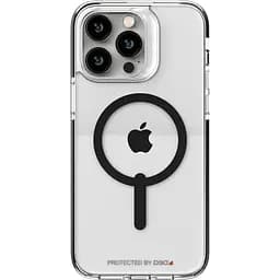 Оригинальный чехол Gear4 Crystal Palace MagSafe для iPhone 14 Pro Max Прозрачный Black (702010117)