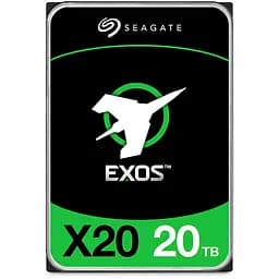 Жесткий диск Seagate 3.5 Exos X20 20TB (ST20000NM007D)