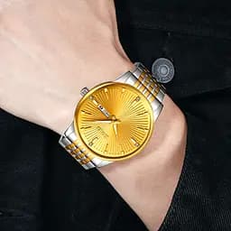 Наручний годинник чоловічий 9323TGDGD Silver/Gold-Gold Skmei acs0030913 - мініатюра 3