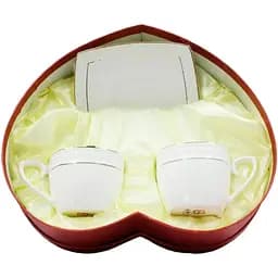 Набір чайний Interos Снігова Королева 2 чашки 240 мл з блюдцем порцеляновий S507009-AGIFT