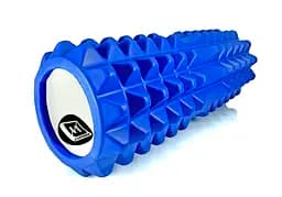 Массажный ролик EasyFit Grid Roller 33 см v.1.2 Синий