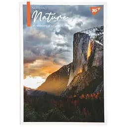 Блокнот Yes Nature А5, 96 аркушів, в клітинку (152078)