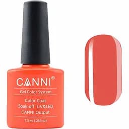 Гель-лак Canni Color Coat Soak-off UV&LED 168 розово-оранжевый 7.3 мл