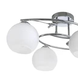 Люстра стельова Brille класична в зал E27 60W CH (LK-651C/4) - мініатюра 6