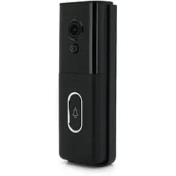 Автономний вуличний/внутрішній Відеодзвінок 2MP YOSO DoorVision-WIFI-02-2 Tuya. на батареях 18650 . WIFI. запис на карту SD. Чорний (акумулятори не входять в комплект)