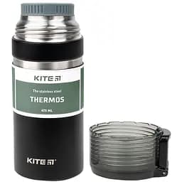 Термос Kite 473 мл чорний (K21-320-03) - мініатюра 2