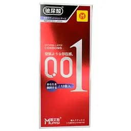 Презервативи Muaisi 001 Ультратонкі Red 12 шт. (ROZ6501053485)