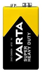 Батарейка VARTA SUPERLIFE 6F22 FOL 1 ZINK-CARBON Крона