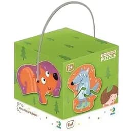 Пазл DoDo Toys Лісові тварини 2-3-4 елементи (300195)