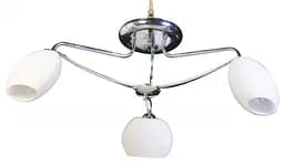 Люстра стельова Brille класична E14 40W CH (LK-216C/3)