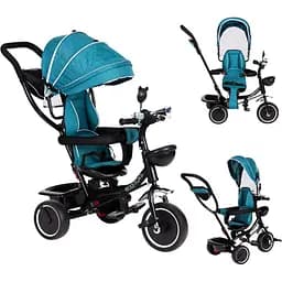 Велосипед Ecotoys Comfort Green Blue