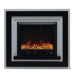 Электрический камин Lindos 1500Вт Bluetooth звук потрескивания дров (10080110)