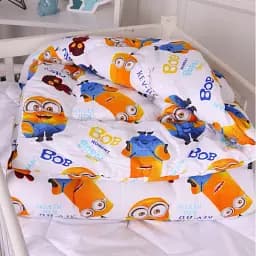 Ковдра MirSon антиалергенна дитяча зима Kids Time 20-0036 Minions 110x140 см бавовна (2200009665295) - мініатюра 3