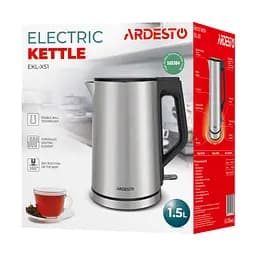 Електрочайник Ardesto Steel Collection Strix 1.5 л сріблястий (EKL-X51) - мініатюра 14
