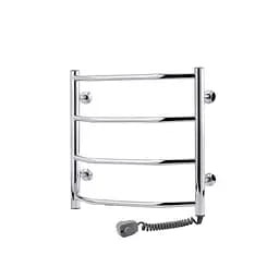 Полотенцесушитель электрический Kroner Трапеция ДТ06ER 500x500/4 ER CV026136, Хром, Правое