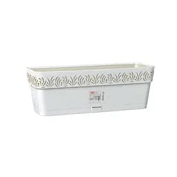 Вазон пластиковий OPERA GAIA, прямокутний, з автополивом, 9,5 л (88800)