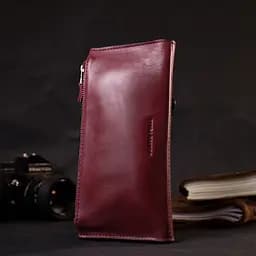 Шкіряний жіночий гаманець Grande Pelle 21х10.5х2 см acs0027018 - мініатюра 8