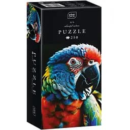 Пазлы трехслойные Interdruk Красочная природа Попугай 250 шт. (385550)