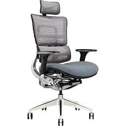 Офісне крісло GT Racer X-801 (W-20, B-40), світло-сіре (X-801 Bright Gray (W-20 B-40)) - мініатюра 3