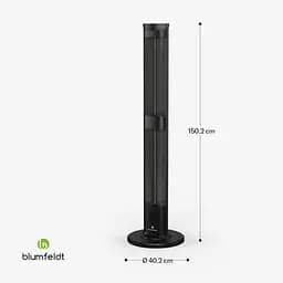 Інфрачервоний обігрівач Blumfeldt BlazeTower (10046339) - мініатюра 2