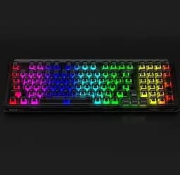 Бездротова клавіатура Xiaomi Miiw Customized Mechanical Keyboard BlackIO98 Dark Silver (3262407) - мініатюра 4