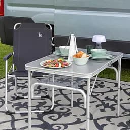 Стіл Bo-Camp Premium 90x60 cm Сірий - мініатюра 5