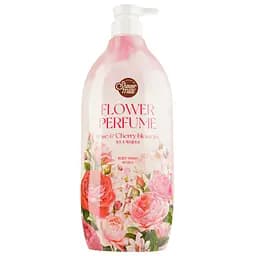 Гель для душу KeraSys Shower Mate Perfumed Rose&Cherry Blossom з ароматом троянди та цвіту вишні, 900 мл (8801046259863)