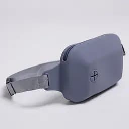 Сумка для лакомства и пакетов для собак Пушистое Счастье для прогулок и дрессуры серая