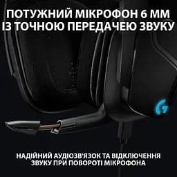 Навушники Logitech G635 Gaming Headset USB (981-000750) - мініатюра 7