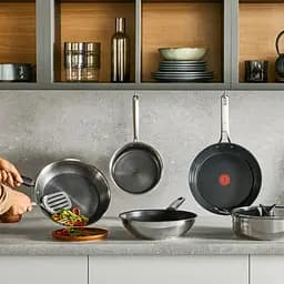 Tefal Сотейник Tefal Excellence+, з кришкою, 26см, нержавіюча сталь, скло, бакеліт, чорний - мініатюра 6