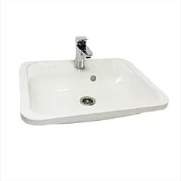 Умивальник врізний Adamant OPTION 550х430 Classic white-01 - мініатюра 6