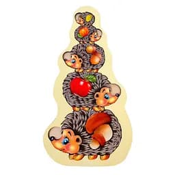 Настольная игра-сортер Ежи Ubumblebees (ПСД045) PSD045 более или менее