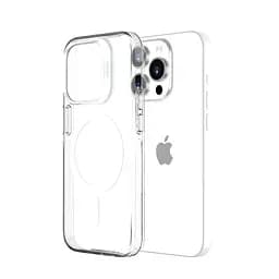 Захисний чохол Vokamo для iPhone 15 Pro Max з магнітним кільцем прозорий - мініатюра 2