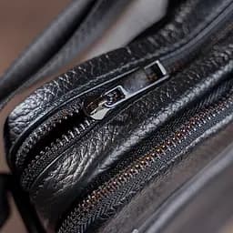 Сумка чоловіча зерниста Vintage 19х21,5х5,5 см sum0028945 - мініатюра 9